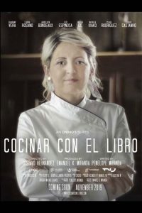 Cocinar con el libro poster