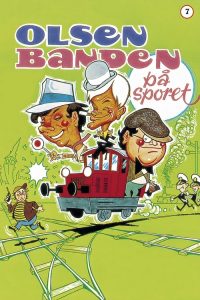 Olsen-banden på sporet poster