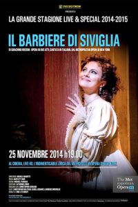 The Metropolitan Opera: Il Barbiere di Siviglia poster