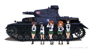 少女与战车 photo